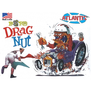 Plastikmodell – ATLANTIS Models Ed Big Daddy Roth Drag Nut Autofigur – AMCH1303